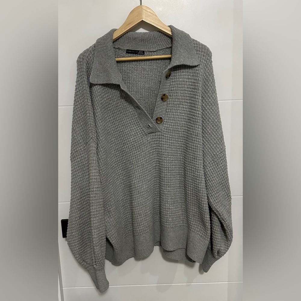 Black Tape: Women’s Sweater (pit to pit approx 30in) - Picture 2 of 7
